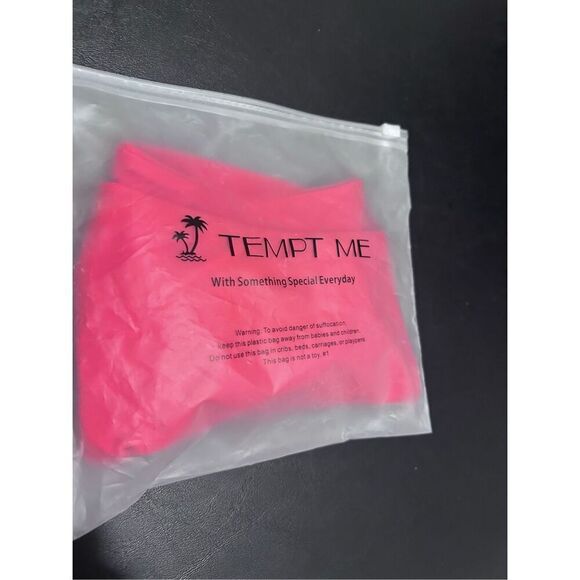 TEMPT ME Women's Size XL Red High Thigh Bathing Suit Swim Bottoms Only New - Picture 7 of 10